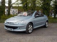 Used Peugeot 206 Allure 2004 Silver Cabriolet