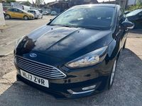 Used Ford Focus Titanium 120 HP (88 kW) 2017 Black Hatchback