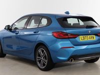 Used BMW 118 Sport Line 134 HP (98 kW) 2023 Blue Hatchback