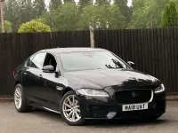 Used Jaguar XF R-Sport 2018 Black Sedan