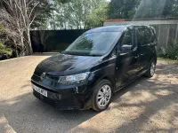 Used VW Caddy Pro 102 HP (75 kW) 2023 Black MPV