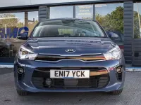 Usado Kia Rio 83 HP (61 kW) 2017 Azul Citadino
