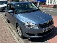 Used Skoda Fabia SE 105 HP (77 kW) 2011 Grey Hatchback