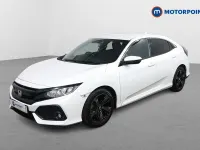 Begagnad Honda Civic SR 2019 Vit Halvkombi