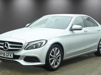 Used Mercedes C220 170 HP (125 kW) 2018 Silver Sedan