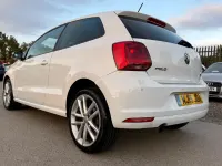 Used VW Polo SEL 110 HP (80 kW) 2015 White Hatchback