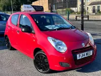 Used Suzuki Alto 68 HP (50 kW) 2014 Red Hatchback