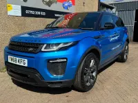 Used Land Rover Range Rover evoque Landmark 2018 Blue Estate