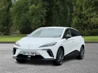 Used MG MG4 EV Trophy 2025 White Hatchback