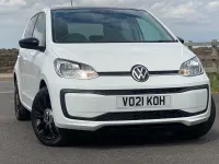 Used VW up! Black Edition 65 HP (47 kW) 2021 Pure white Hatchback
