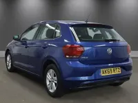 Used VW Polo SE 80 HP (58 kW) 2019 Blue Hatchback