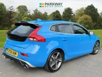 Used Volvo V40 R-Design 2016 Blue Hatchback