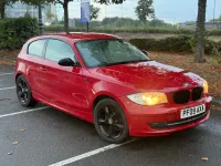 Used BMW 116 Sport Line 2009 Red Hatchback