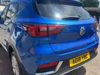 Used MG ZS Excite 106 HP (77 kW) 2018 Blue SUV