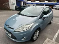 Used Ford Fiesta Zetec 96 HP (70 kW) 2009 Blue Hatchback