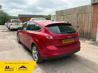 Used Ford Focus Titanium X 115 HP (84 kW) 2014 Red Hatchback