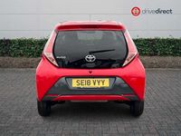 Used Toyota Aygo x-style 68 HP (50 kW) 2018 Red Hatchback