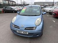 Used Nissan Micra 79 HP (58 kW) 2007 Blue Hatchback