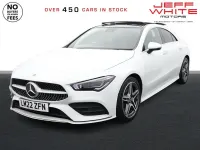 Used Mercedes CLA200 AMG line 2022 White Sedan