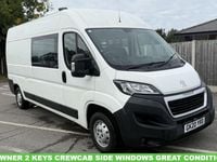 Used Peugeot Boxer Business-Line 130 HP (95 kW) 2020 White Van