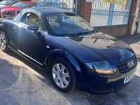 Used Audi TT Roadster Business 150 HP (110 kW) 2004 Blue Cabriolet