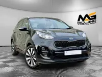Used Kia Sportage First Edition 182 HP (133 kW) 2016 Black SUV