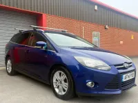 Used Ford Focus Titanium 115 HP (84 kW) 2014 Blue Estate