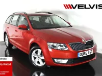 Used Skoda Octavia SE 150 HP (110 kW) 2016 Red Estate