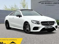 Used Mercedes E300 AMG Line Premium 245 HP (180 kW) 2018 White Coupe