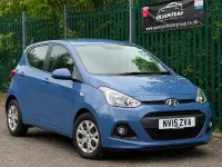 Used Hyundai i10 SE 2015 Blue Hatchback