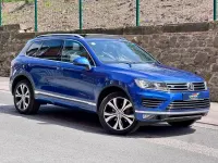 Used VW Touareg R-line 2016 Blue SUV
