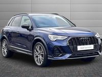 Used Audi Q3 Black Edition 150 HP (110 kW) 2025 Navarra blue SUV