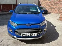Used Ford Ecosport Titanium 125 HP (91 kW) 2017 Blue SUV
