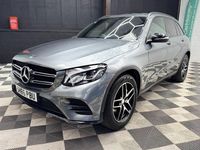 Begagnad Mercedes GLC220 AMG line 2016 Grå Kombi