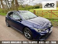 Used VW Golf VII R-line 150 HP (110 kW) 2021 Blue Hatchback