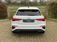 Used Audi A3 Sportback S-Line 150 HP (110 kW) 2020 White Hatchback