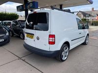 Used VW Caddy 75 HP (55 kW) 2012 White MPV