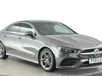Used Mercedes CLA220 AMG Line Premium 190 HP (139 kW) 2021 Grey Coupe