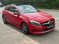 Used Mercedes A200 Sport Edition 136 HP (100 kW) 2018 Red Hatchback