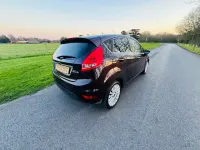 Used Ford Fiesta Titanium 94 HP (69 kW) 2009 Red Hatchback