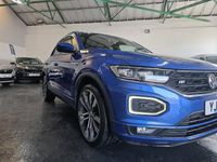 Used VW T-Roc R-line 2019 Blue SUV