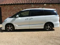 Used Toyota Estima Edition 170 HP (125 kW) 2013 Pearl white MPV