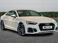 Used Audi A5 S-Line 147 HP (108 kW) 2023 White Coupe