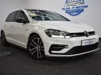 Used VW Golf VII R-line 150 HP (110 kW) 2019 White Hatchback