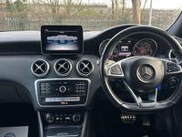 Used Mercedes A180 AMG Line Premium 109 HP (80 kW) 2018 Blue Hatchback