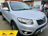 Used Hyundai Santa Fe Premium 197 HP (144 kW) 2012 Silver SUV