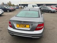 Used Mercedes C220 AMG 170 HP (125 kW) 2013 Silver Coupe
