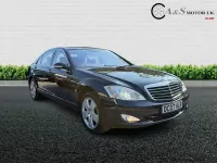 Used Mercedes S500 383 HP (281 kW) 2007 Blue Sedan