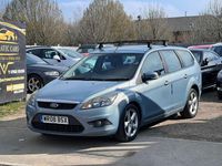 Used Ford Focus Zetec 100 HP (73 kW) 2008 Blue Estate