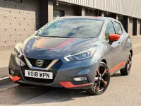Used Nissan Micra 90 HP (66 kW) 2018 Grey Hatchback